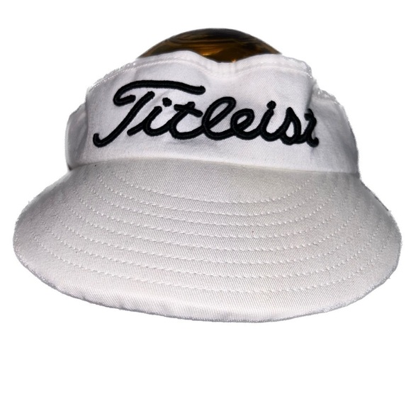 New Era Visor Titleist Pro Golf Embroidered Adjustable Wide Brim Hat Unisex Cap - Picture 1 of 9